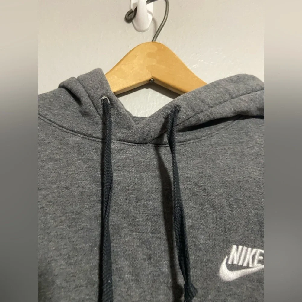 Nike Gray fleece lined Hoodie mens small